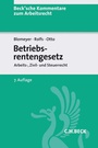 Cover: Betriebsrentengesetz: BetrAVG - C.H.BECK
