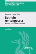Cover: Betriebsrentengesetz: BetrAVG - C.H.BECK