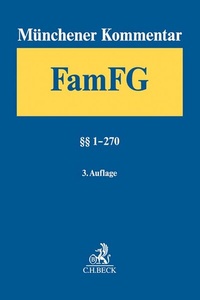 Abbildung von: Münchener Kommentar zum FamFG Band 1: §§ 1-270 FamFG - C.H.BECK