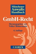 Cover: M&uuml;nchener Anwaltshandbuch GmbH-Recht - C.H.BECK
