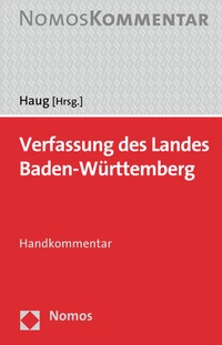 Abbildung von: Verfassung des Landes Baden-Württemberg - Nomos