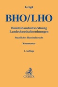 Cover: Bundeshaushaltsordnung / Landeshaushaltsordnung: BHO/LHO - C.H.BECK