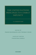 Cover: The United Nations Principles to Combat Impunity: A Commentary - Oxford University Press