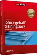 Cover: Lexware lohn+gehalt&reg; training 2017 - Haufe-Lexware