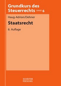 Abbildung von: Staatsrecht - Schäffer-Poeschel