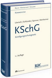 Abbildung von: KSchG - Kündigungsschutzgesetz - Fachmedien Recht und Wirtschaft