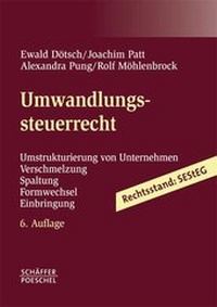Abbildung von: Umwandlungssteuerrecht - Schäffer-Poeschel