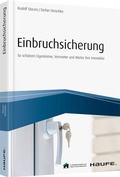 Cover: Einbruchssicherung - inkl. Arbeitshilfen online - Haufe-Lexware