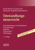 Cover: Umwandlungssteuerrecht - Sch&auml;ffer-Poeschel