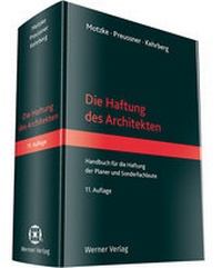 Abbildung von: Die Haftung des Architekten - Werner