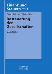 Abbildung von: Besteuerung der Gesellschaften - Schäffer-Poeschel