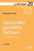 Abbildung von: Das familiengerichtliche Verfahren - Gieseking
