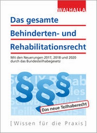 Abbildung von: Das gesamte Behinderten- und Rehabilitationsrecht  - Walhalla