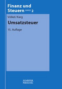 Abbildung von: Umsatzsteuer - Schäffer-Poeschel