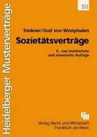 Abbildung von: Sozietätsverträge - Fachmedien Recht und Wirtschaft