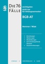 Bild: Die 76 wichtigsten Fälle BGB AT - Hemmer-Wüst