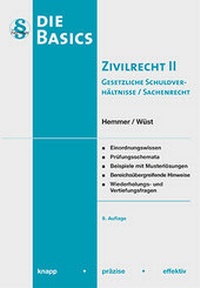 Enlarge image Cover: Skript Basic Zivilrecht II - Hemmer-Wüst