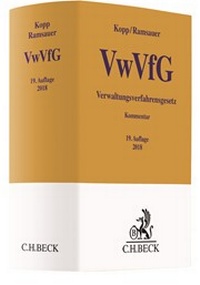 Abbildung von: Verwaltungsverfahrensgesetz: VwVfG - C.H.BECK