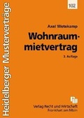 Cover: Wohnraummietvertrag - Fachmedien Recht und Wirtschaft