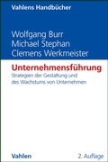 Cover: Unternehmensf&uuml;hrung - Vahlen