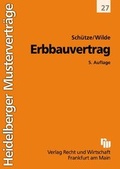 Cover: Erbbauvertrag - Fachmedien Recht und Wirtschaft