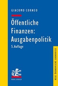 Abbildung von: Öffentliche Finanzen: Ausgabenpolitik - Mohr Siebeck