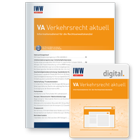 Abbildung von: VA Verkehrsrecht aktuell - IWW