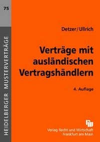 Enlarge image Cover: Verträge mit ausländischen Vertragshändlern - Fachmedien Recht und Wirtschaft