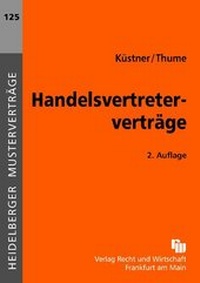 Abbildung von: Handelsvertreterverträge - Fachmedien Recht und Wirtschaft