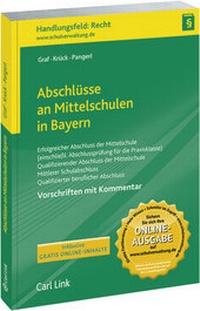 Abbildung von: Abschlüsse an Mittelschulen in Bayern - Carl Link Verlag