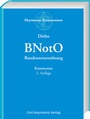 Cover: BNotO - Bundesnotarordnung - Carl Heymanns Verlag