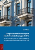 Cover: Energetische Modernisierung nach dem Mietrechts&auml;nderungsgesetz 2013 - Tectum Wissenschaftsverlag