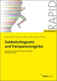 Abbildung von: Geldwäschegesetz und Transparenzregister - NWB