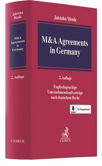 Abbildung von: M&A Agreements in Germany - C.H.BECK