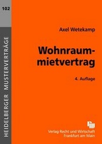 Enlarge image Cover: Wohnraummietvertrag - Fachmedien Recht und Wirtschaft