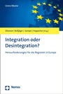 Cover: Integration oder Desintegration? - Nomos