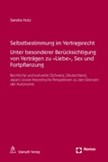 Cover: Selbstbestimmung im Vertragsrecht - Nomos