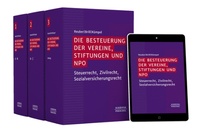 Abbildung von: Die Besteuerung der Vereine, Stiftungen und NPO - Schäffer-Poeschel