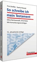 Cover: So schreibe ich mein Testament - Walhalla