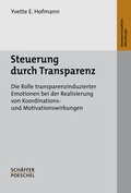 Cover: Steuerung durch Transparenz - Sch&auml;ffer-Poeschel