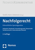 Cover: Nachfolgerecht - Nomos
