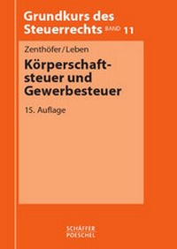 Abbildung von: Körperschaftsteuer und Gewerbesteuer - Schäffer-Poeschel