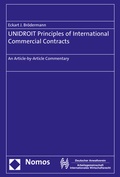 Bild: UNIDROIT Principles of International Commercial Contracts - Nomos