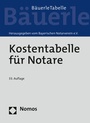 Bild: Kostentabelle f&uuml;r Notare - Nomos