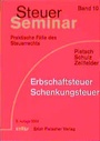 Bild: Erbschaftsteuer /Schenkungsteuer - Erich Fleischer Verlag
