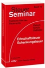 Bild: Erbschaftsteuer/Schenkungsteuer - Erich Fleischer Verlag