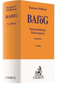 Abbildung von: Bundesausbildungsförderungsgesetz: BAföG - C.H.BECK