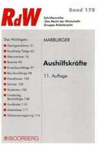 Abbildung von: Aushilfskräfte - Boorberg