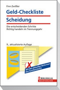 Enlarge image Cover: Geld-Checkliste Scheidung - Walhalla