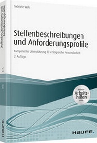 Bild vergrößern Bild: Stellenbeschreibungen und Anforderungsprofile - Haufe-Lexware